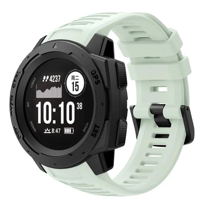 Silicone Sport Strap for the Garmin Instinct Series (22mm) (available in 7 colours) Habicare