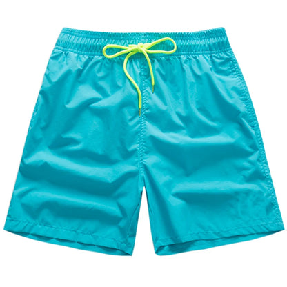 Men's beach surf boardshorts by ShopHub NZ, stylish men's swimwear with a comfortable fit, ideal for surfing and beach activities.