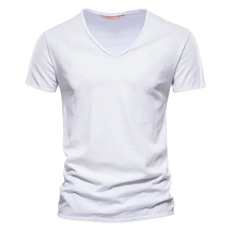AIOPESON Summer V-Neck T-Shirts - ShopHub