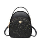 FOXER Glett Design Mini Female Backpack Split Leather Multilayer Space Women Shoulder Bag Fashion Handbag Best Festival Gift