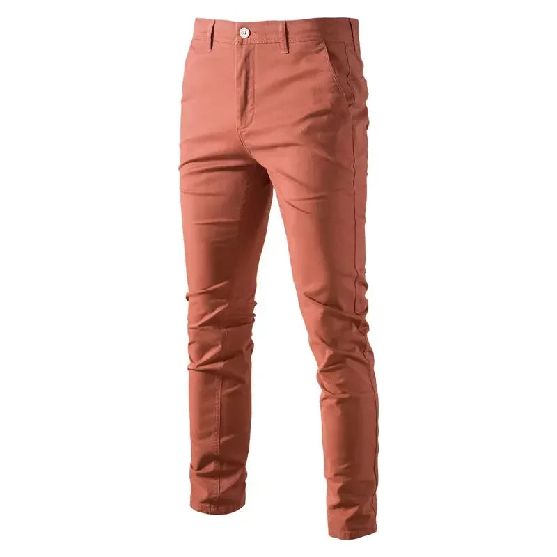 AIOPESON's Casual Cotton Men Trousers - ShopHub