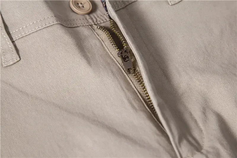 AIOPESON's Casual Cotton Men Trousers - ShopHub