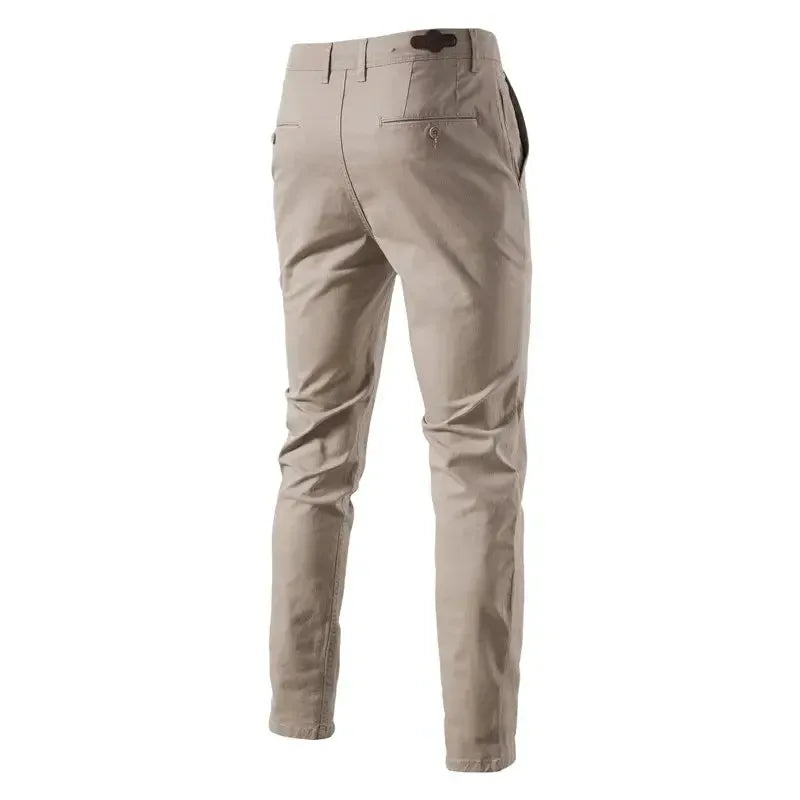 AIOPESON's Casual Cotton Men Trousers - ShopHub