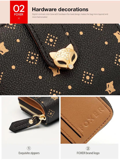 FOXER Women's Short Wallet