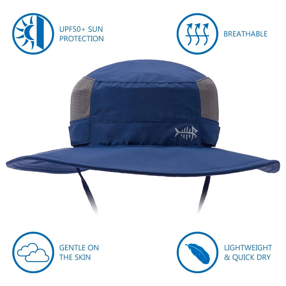 BASSDASH UPF 50+ UV Protection Bucket Hat