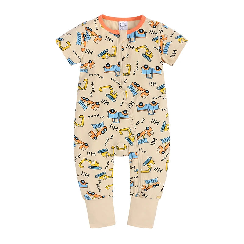 Kids Tales Playday Cotton Zip Baby & Toddler Romper