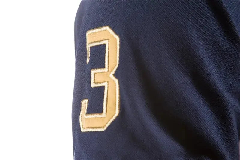 AIOPESON 100% Cotton Badge Embroidery Polo Shirts - ShopHub