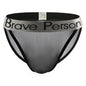 BRAVE PERSON Sexy Transparent Men's Briefs - Breathable Mesh Low-Waist Underwear for Ultimate Comfort