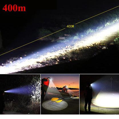 Headlamps Headlight Waterproof Rechargeable 1600 lm Adjustable Focus dealonline.co.nz