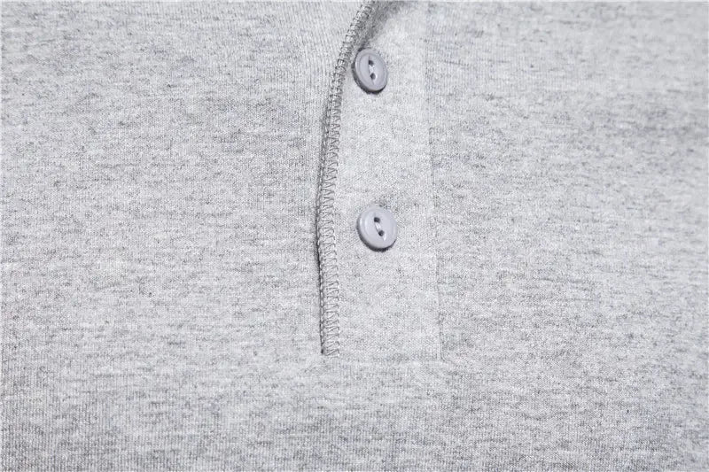 AIOPESON 100% Cotton Henley Collar T-Shirts - ShopHub