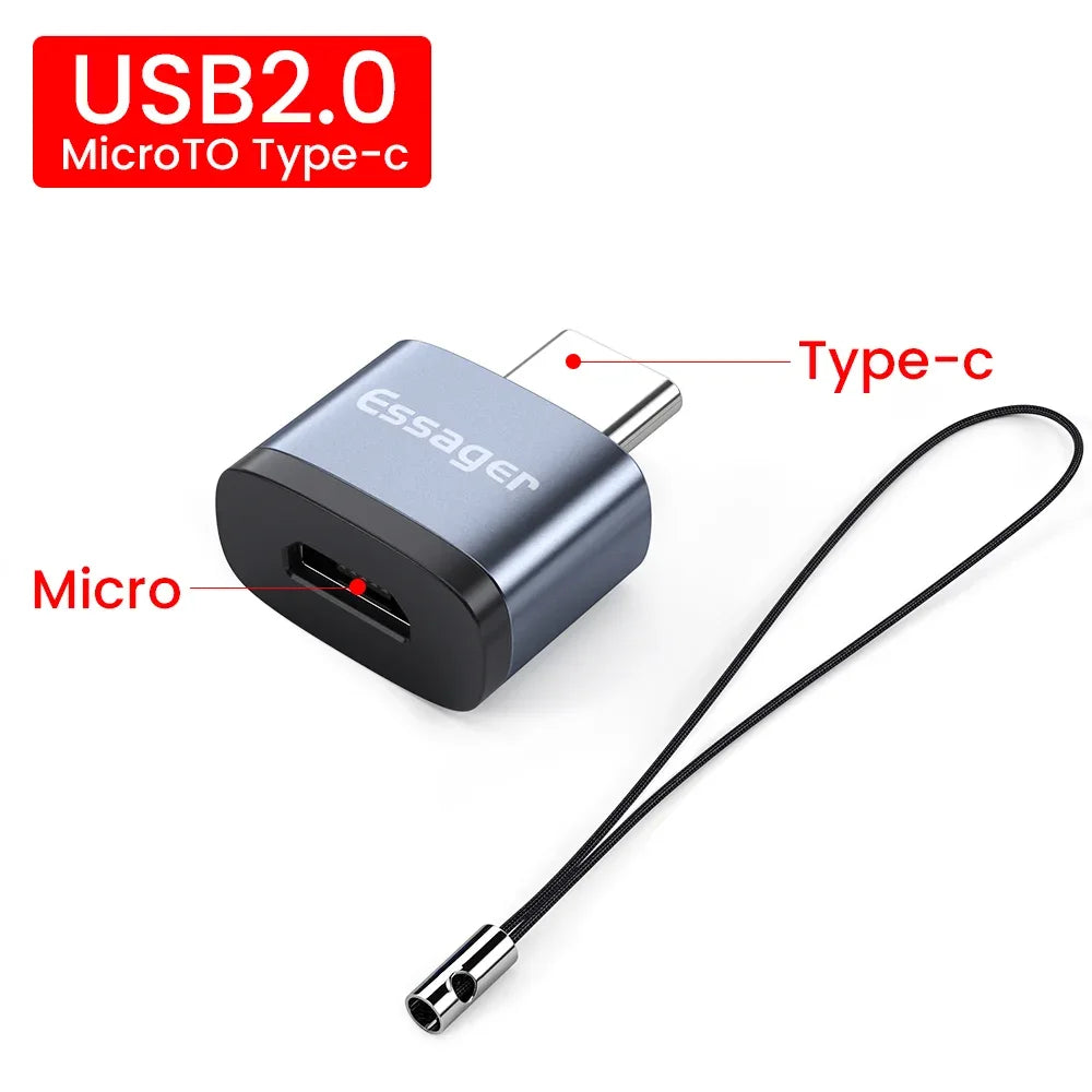 Essager USB Type C OTG Adapter - ShopHub