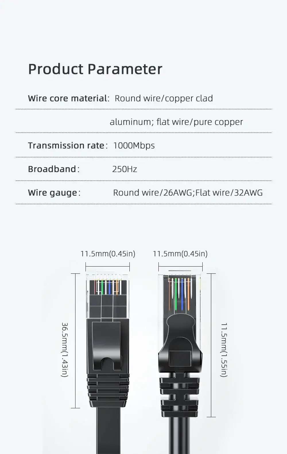 Essager Ethernet Cable Cat6, a high-performance 10m UTP cable - ShopHub