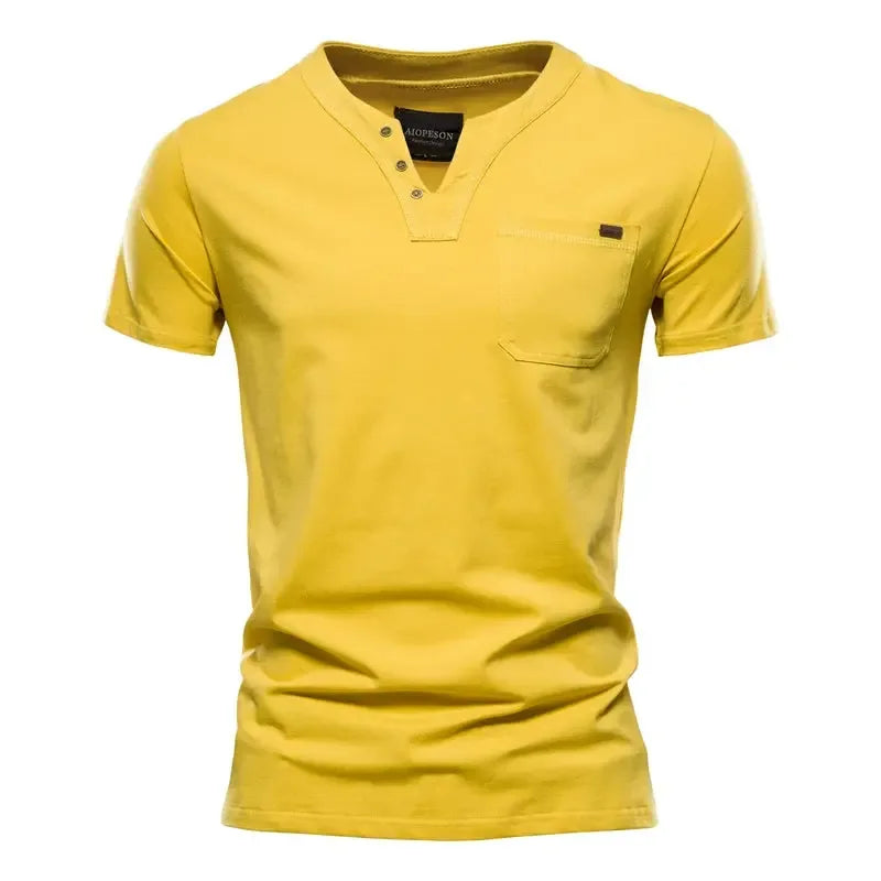 AIOPESON Casual Cotton Men's T-Shirts - ShopHub