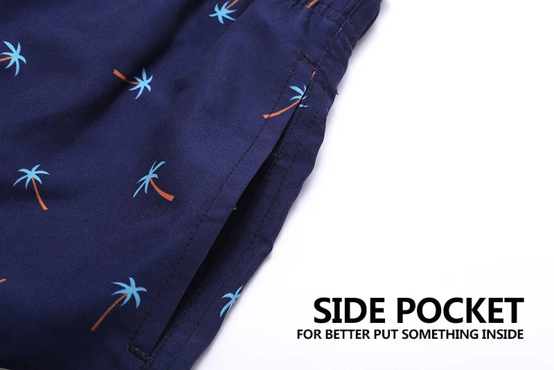 Men's Datifer Brand beach shorts featuring quick-dry fabric, swim trunks, and athletic design for surfing, swimming, and gym activities.