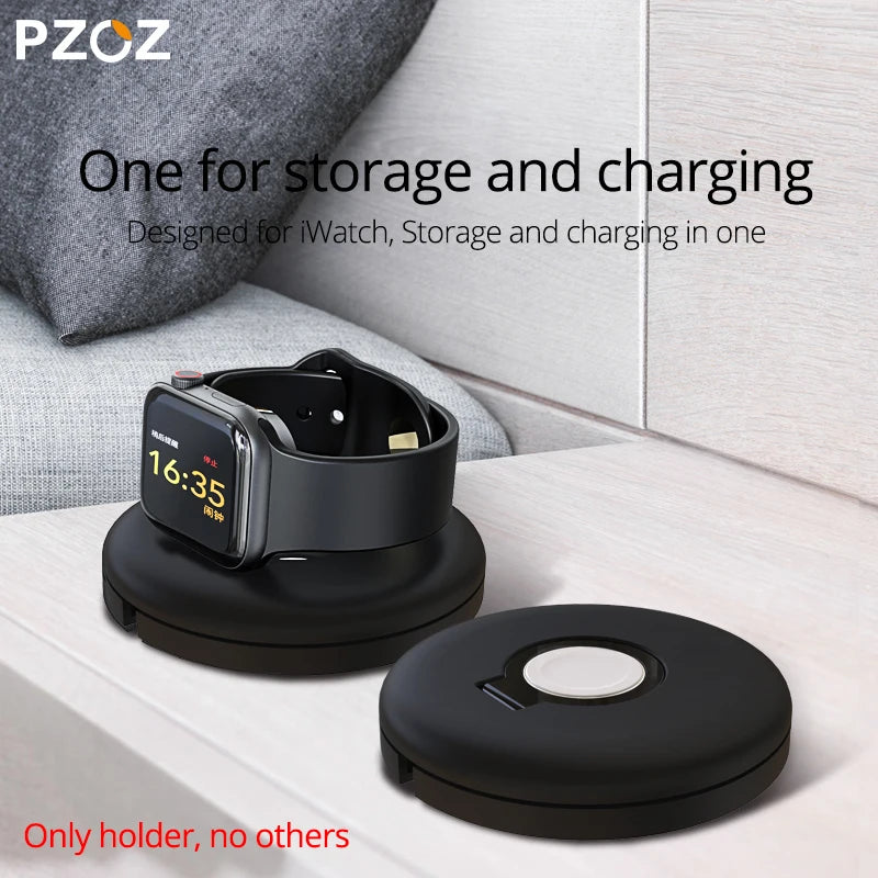 PZOZ Apple Watch Charging Dock Stand – Black