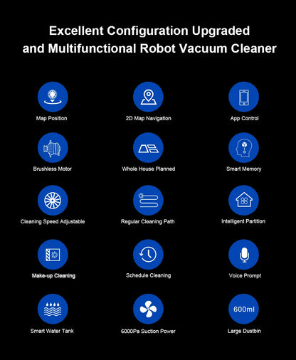 LIECTROUX/LILIN C30B Robot Vacuum Cleaner