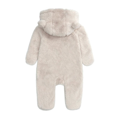 Kids Tales Cosy Cub Cotton-Lined Hooded Baby Romper