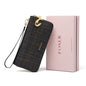 FOXER Women's Split Leather Wallet