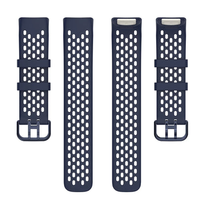 Silicone Sports Strap for the Fitbit Charge 5/6 Series (12 colours available) Habicare
