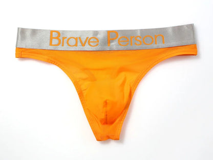 BRAVE PERSON Transparent Men's Briefs - Low-Waist Mesh Gauze Breathable Underwear