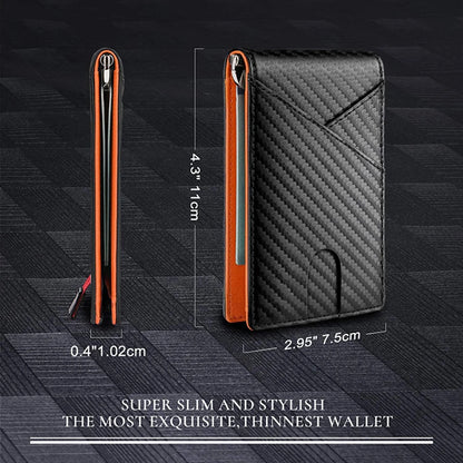 DIENQI Carbon Fiber Slim Wallet