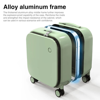 Mixi 18-inch Carry-on Suitcase