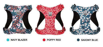 Truelove Pet Harness Floral Doggy Harness Dog Vest Type Dog Walking Chain Small Medium Puppy Cat Printed Cotton TLH1912
