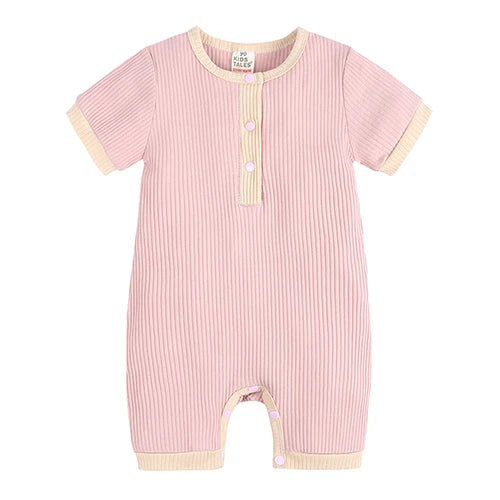 Kids Tales Summer Everyday Cotton-Stretch Baby Romper