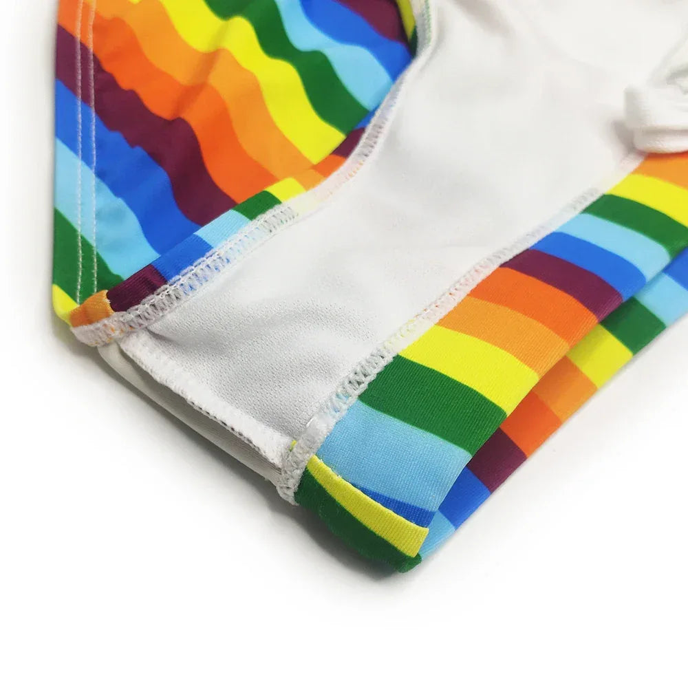 UXH Rainbow Swim Briefs - ShopHub