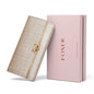 FOXER Women's Split Leather Long Wallet