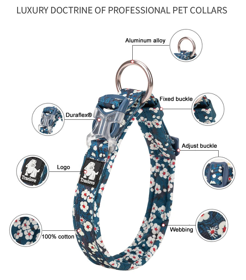 Truelove Floral Pet Collar