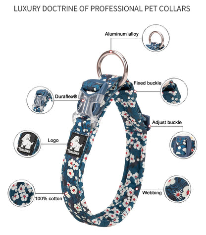 Truelove Floral Pet Collar