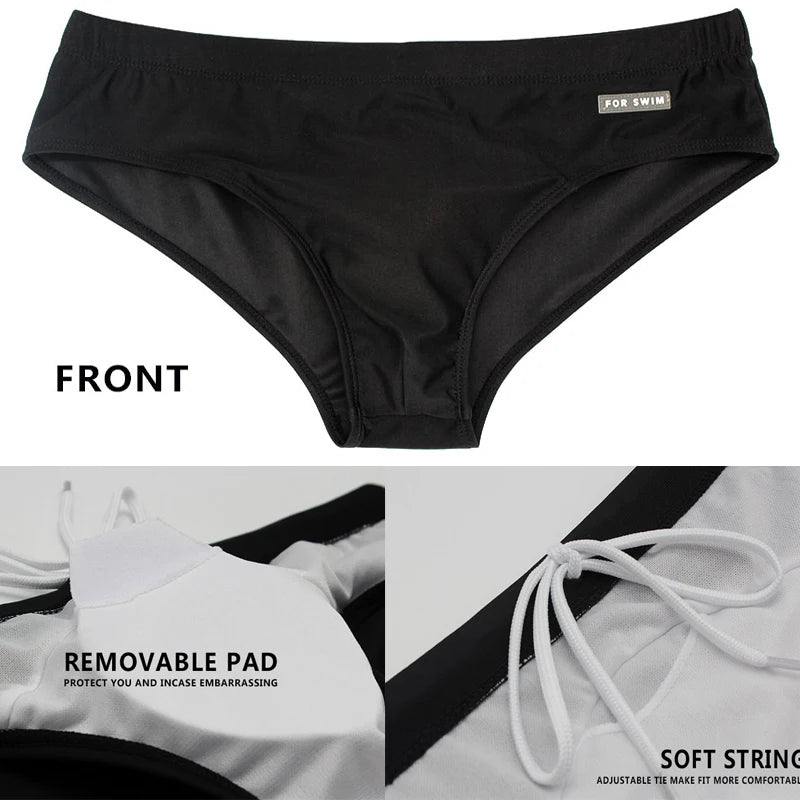 DATIFER Mens Swim Briefs