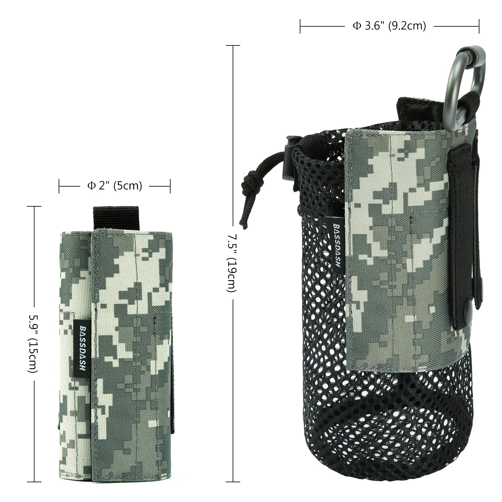 BASSDASH Water Bottle Pouch ShopHub