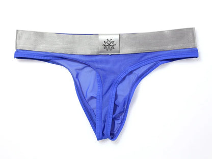 BRAVE PERSON Transparent Men's Briefs - Low-Waist Mesh Gauze Breathable Underwear