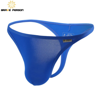 BRAVE PERSON Men's Sexy Briefs - Fashionable Low Waist Breathable Underwear