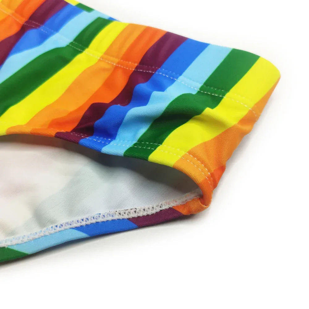 UXH Rainbow Swim Briefs - ShopHub