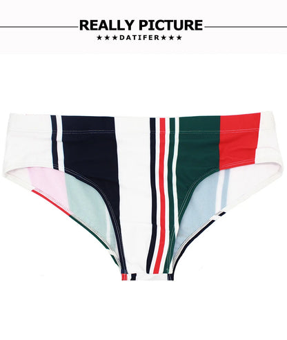 DATIFER Men's Sexy Low Waist Swim Briefs