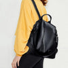 ZOOLER Hot Seller Women Cow Backpack 100% Genuine Leather Backpack Causal School Bags Travel Cowskin Female Backpacks#Z186