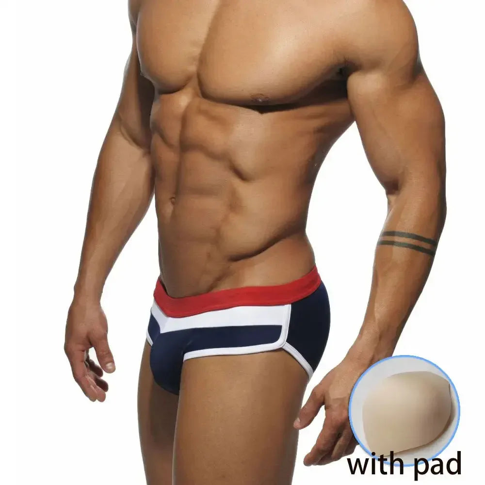 UXH Man's Low Waist Swim Briefs - ShopHub