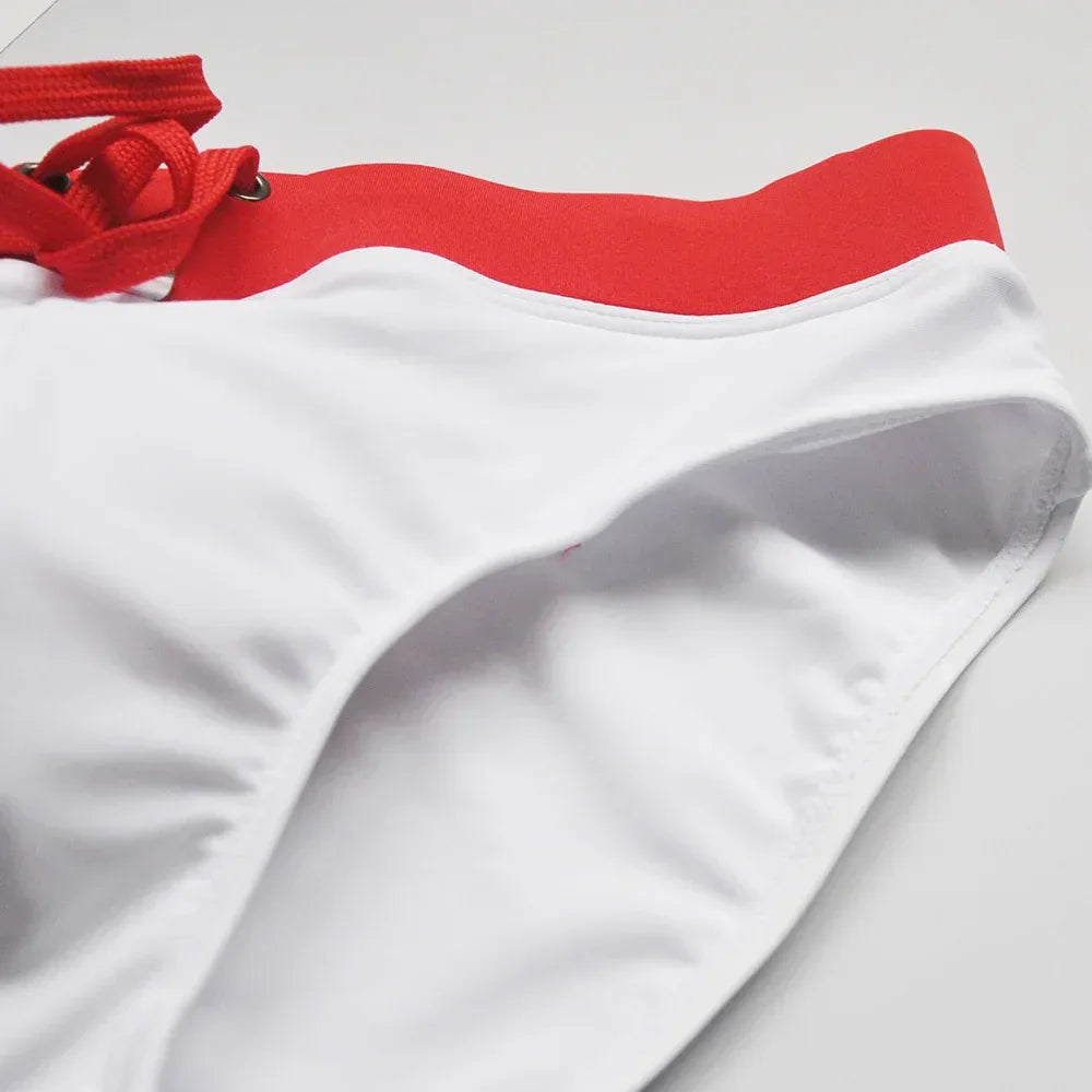 UXH Man's Low Waist Swimming Briefs - ShopHub