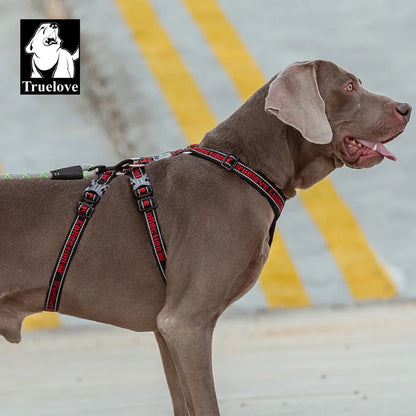 Truelove Double H Harness Neoprene Padding Durable Strong Reflective Gow in the Dark Aluminum Alloy Fitting Light Weight TLH6571