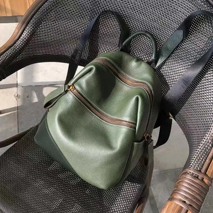 ZOOLER Top Sell Genuine leather Backpack Women Real Leather Travel Bags Style Backpack Soft Skin Female School Girl  Bags MY113
