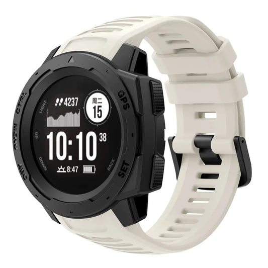 Silicone Sport Strap for the Garmin Instinct Series (22mm) (available in 7 colours) Habicare