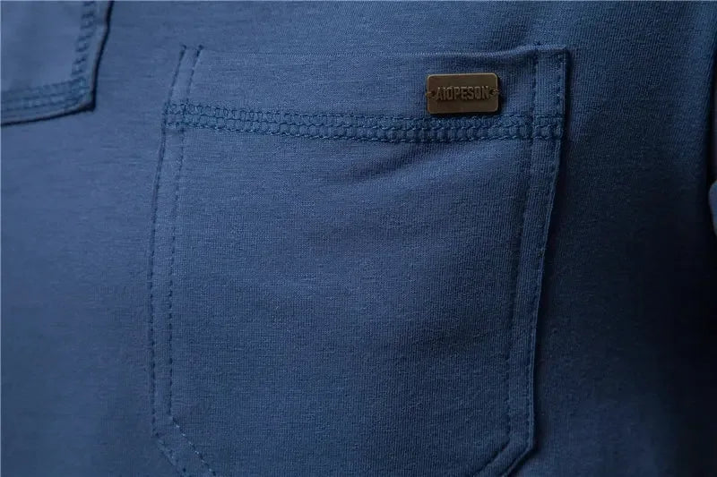 AIOPESON Casual Cotton Men's T-Shirts - ShopHub
