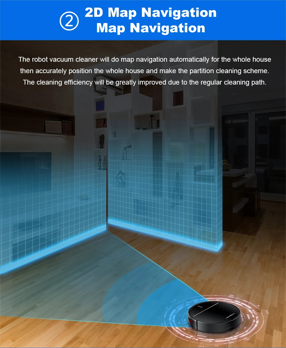 Liectroux M7S Robot Vacuum Cleaner