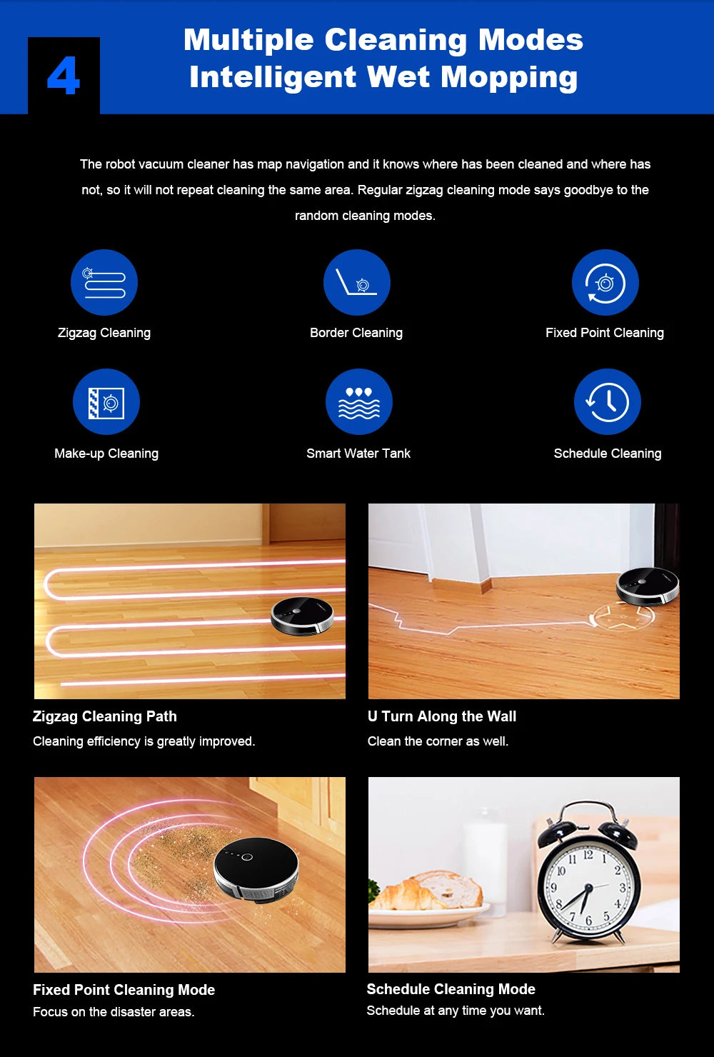 LIECTROUX/LILIN C30B Robot Vacuum Cleaner