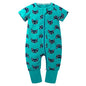 Kids Tales Sunny Adventures Cotton-Blend Double-Zip Baby Romper