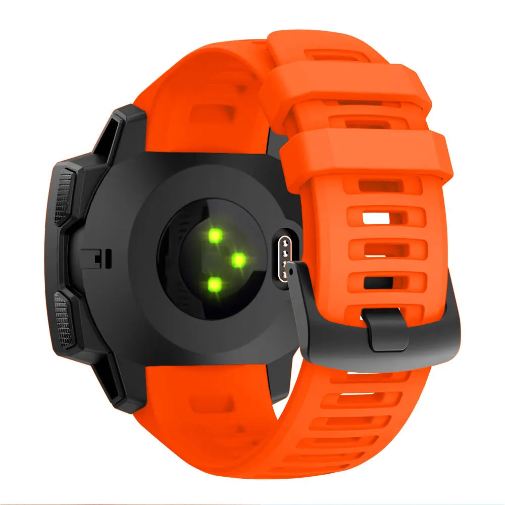 Silicone Sport Strap for the Garmin Instinct Series (22mm) (available in 7 colours) Habicare