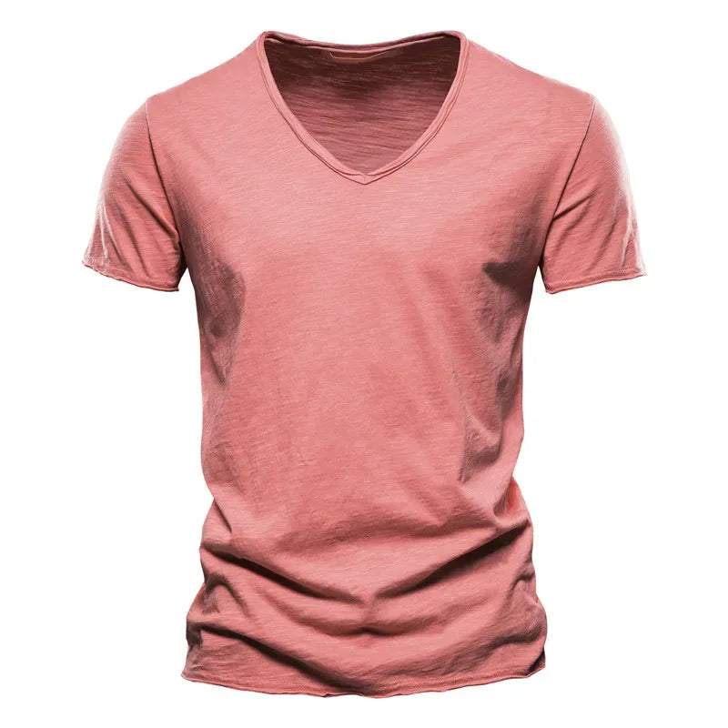 AIOPESON Summer V-Neck T-Shirts - ShopHub